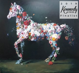 Megan-Roodenrys-Gift-Horse-OilonPolyester-1825x1680mm-22000